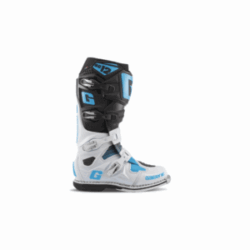 Motokrosové Čižmy CROSS_ENDURO MODEL SG-12 LIMITED EDITION BLACK_WHITE_CAROLINA BLUE