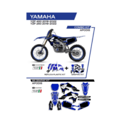 Sada Plastov a Polepov UFO Yamaha YZ YZF Apodis Modrá C321AD037089