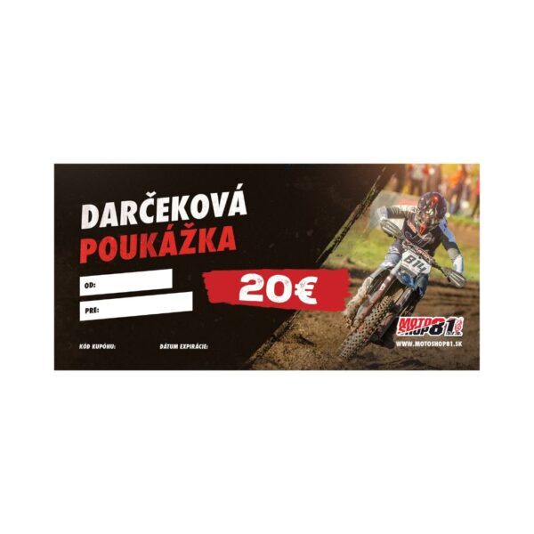 Darčekový Poukaz | MOTOSHOP81 - Image 2