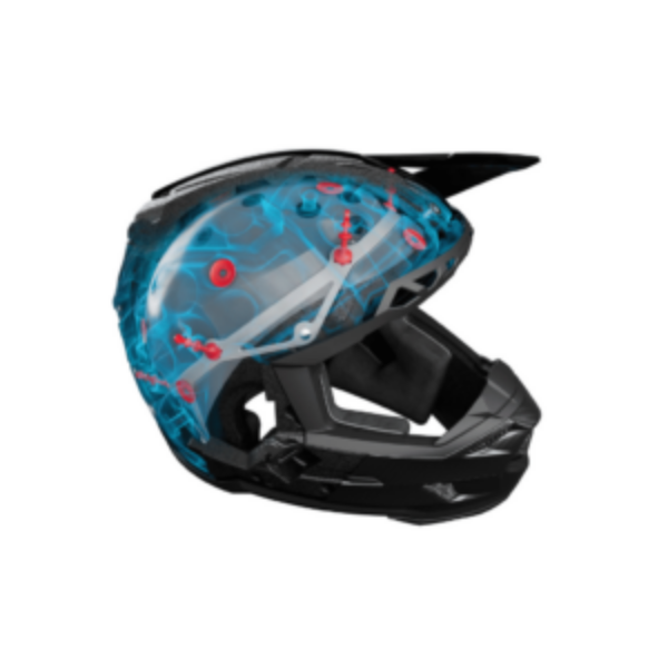 Motokrosová Prilba ATR-3 HEX Čierna/Šedá Lesklá | 6D Helmets - Image 2