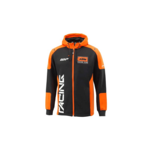 Mikina so Zipsom REPLICA TEAM ZIP HOODIE Čierna/Oranžová | KTM Original