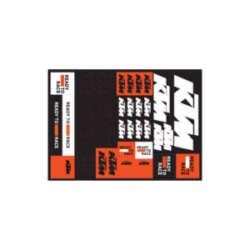 KTM Original TEAM CORPORATE STICKER