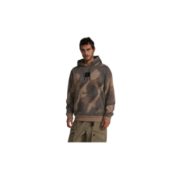 Mikina Kangaroo hoodie with a printed pattern from DEXT DAKAR Sweatshirt DKR H24 PT