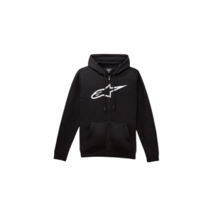 Mikina Fleece Ageless Zip Hoodie V3 Čierna/Biela | Alpinestars