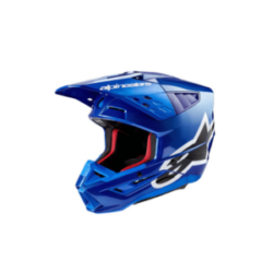 Motokrosová Prilba Alpinestars Helmet S-M5 2206 Corp Blue