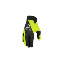 Motokrosové Rukavice AMOQ Airline Mesh Gloves Black-HiVis