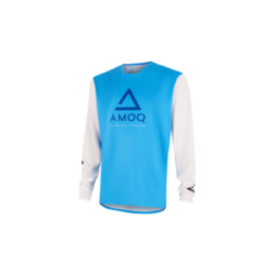 Motokrosový dres AMOQ Ascent Comp Jersey Sky Blue-White