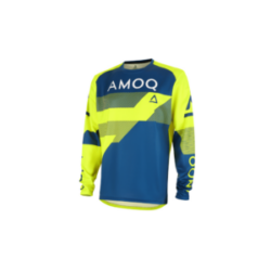 Motokrosový dres AMOQ Ascent Strive V2 Jersey Yellow-Navy